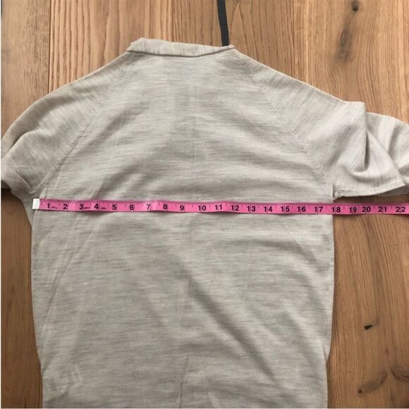 All Saints Rola Twist Jumper Merino Wool Sweater in Oatmeal Size M - Picture 5 of 7